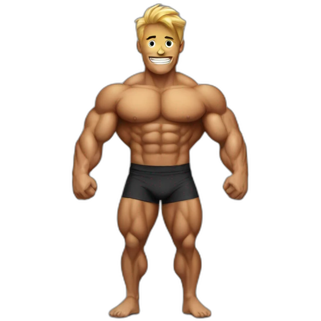 Bodybuilder emoji