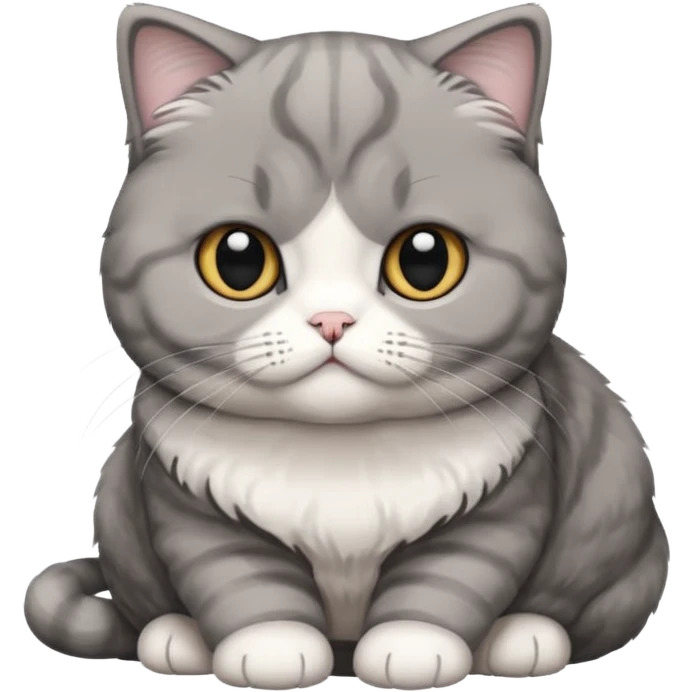 Scottish fold emoji