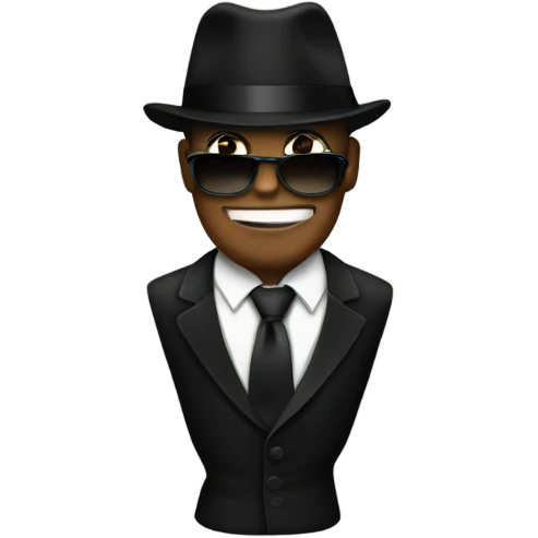 black tie emoji