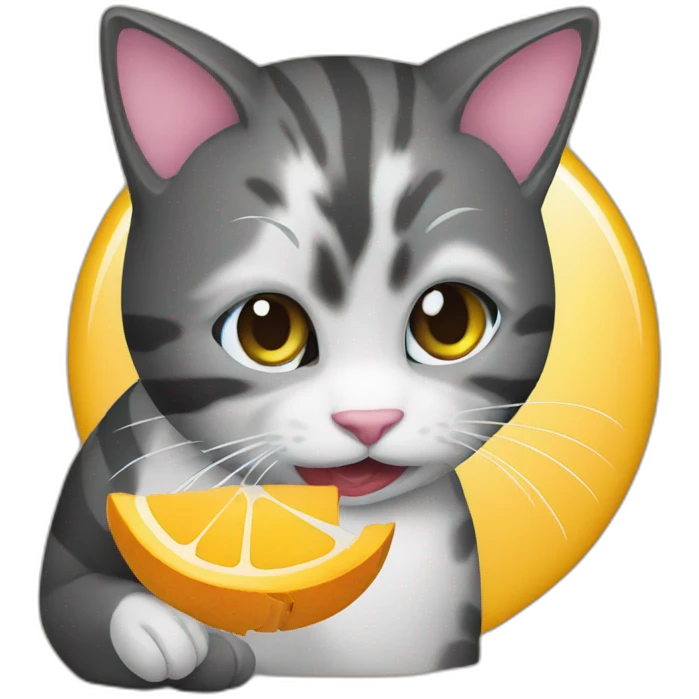 cat eating paypal logo emoji