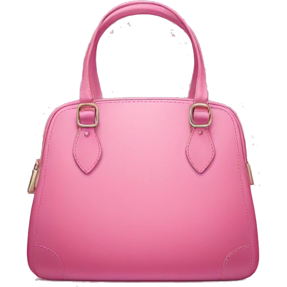 Pink handbag  emoji