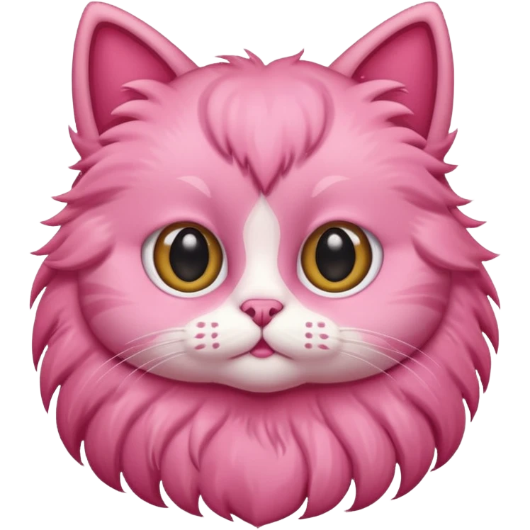 Make a pink cat icon emoji
