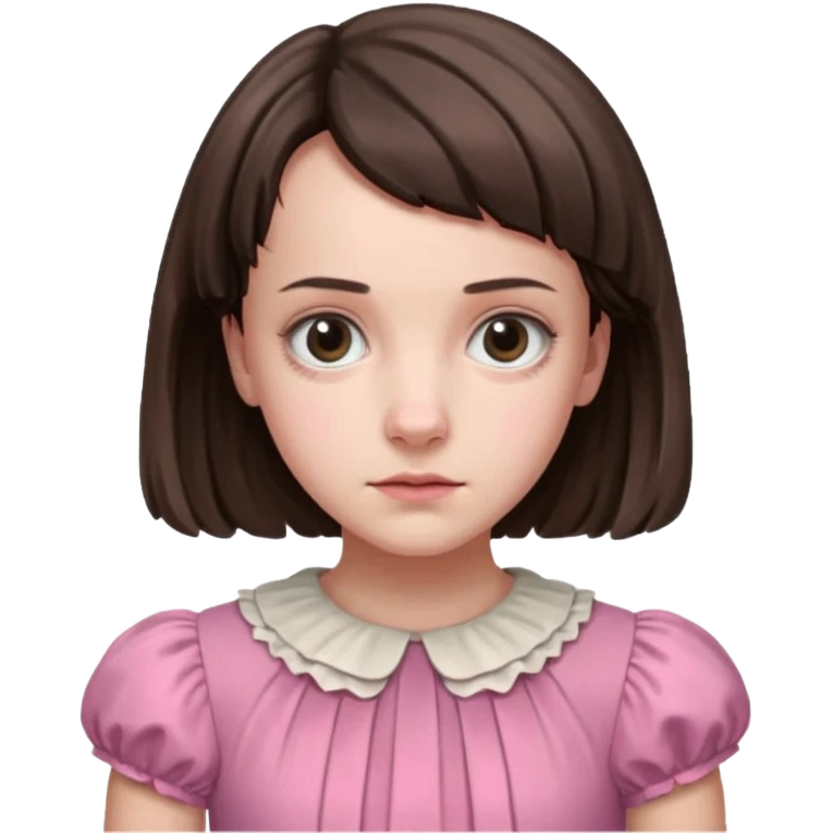 Eleven stranger things  realistic emoji