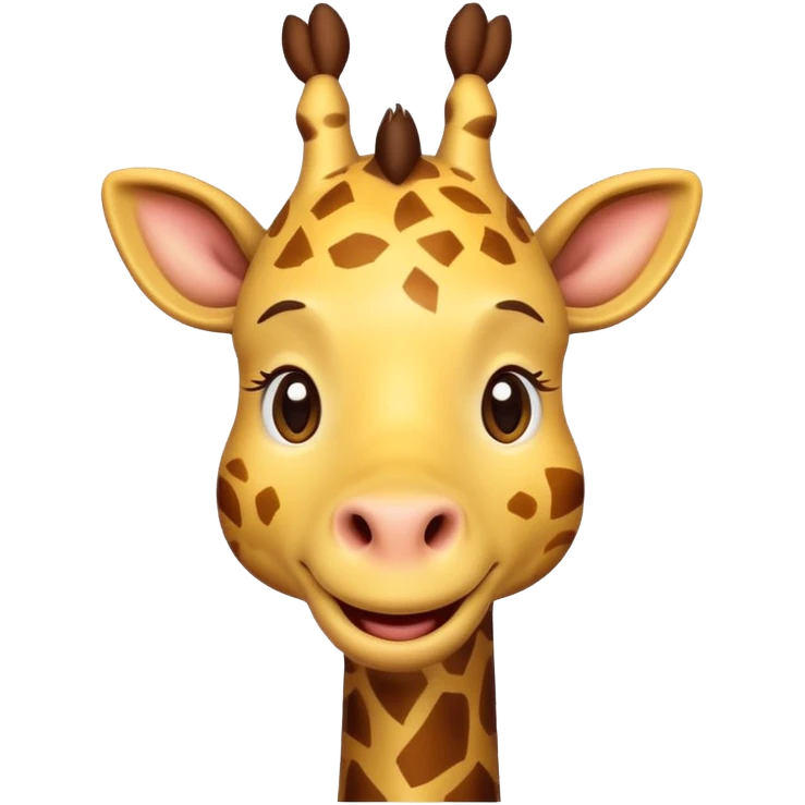 create a emoji of a stoned giraffe emoji