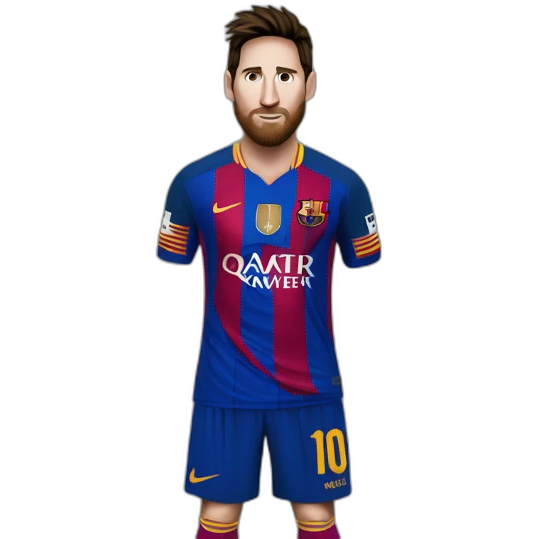 Messi gracioso emoji