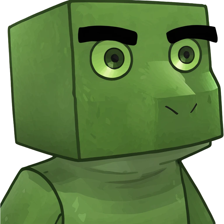 Minecraft character emoji
