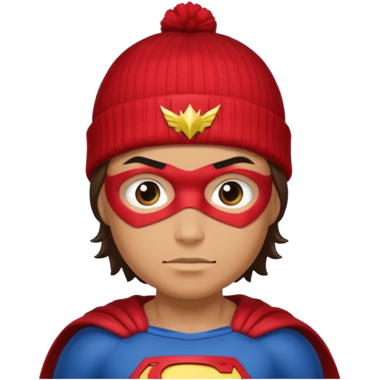 superhero with bannie emoji