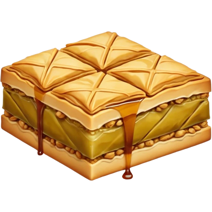 baklava slice  emoji