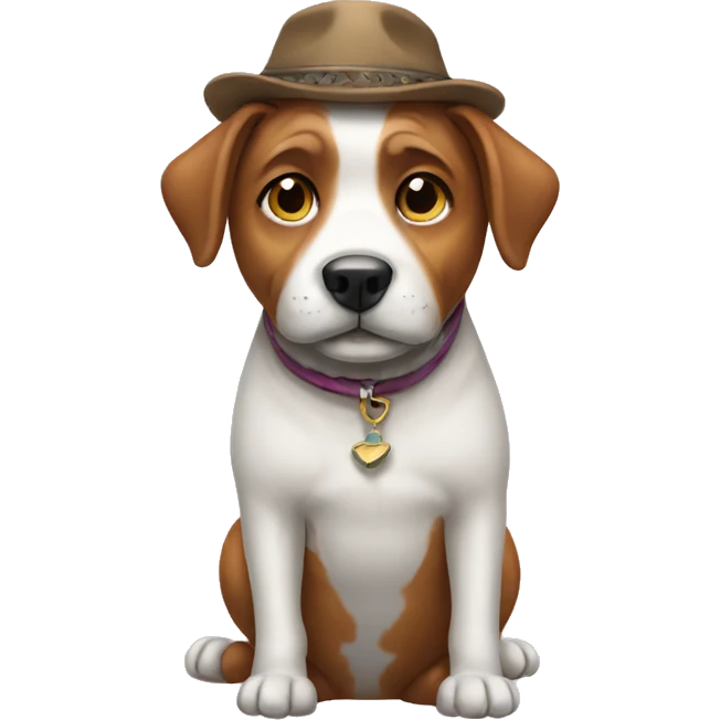 dog dressed  emoji