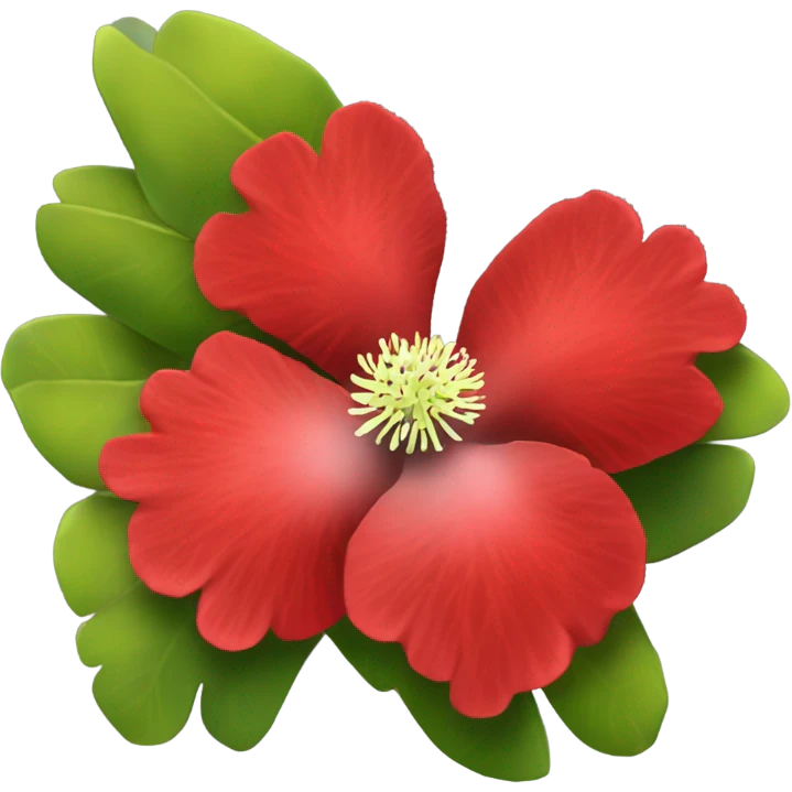 Ohia Lehua flower  emoji