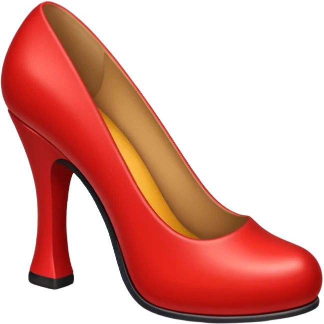 red shoe emoji
