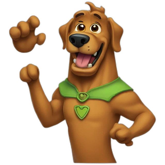 Scooby-Doo Monster emoji