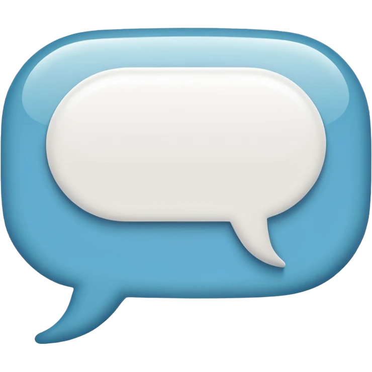 speech bubble emoji