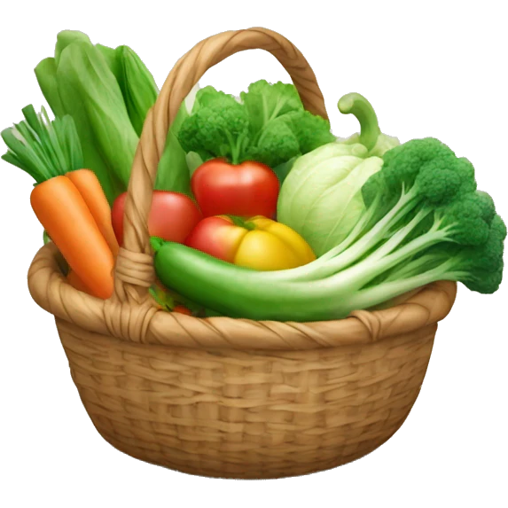 basket of vegitables emoji