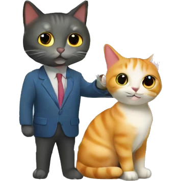 Cats buying a house emoji
