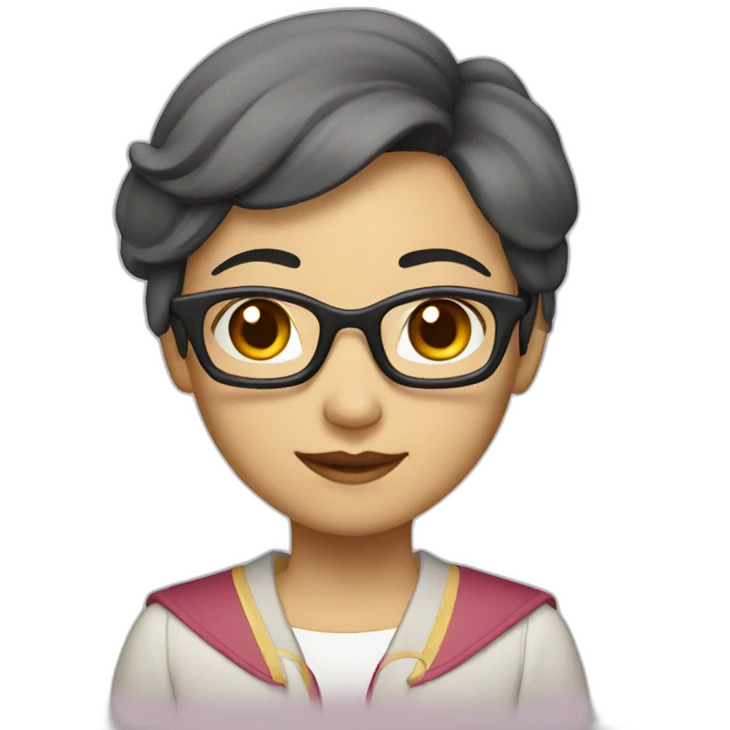 well educated Chinese lesbian emoji