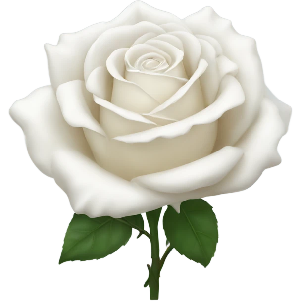 White rose emoji