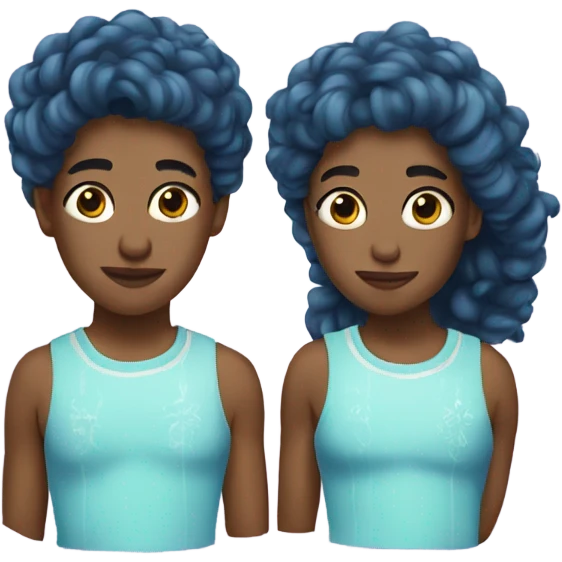 Aquarius twins emoji