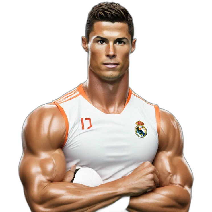 Muscle of cristiano Ronaldo emoji