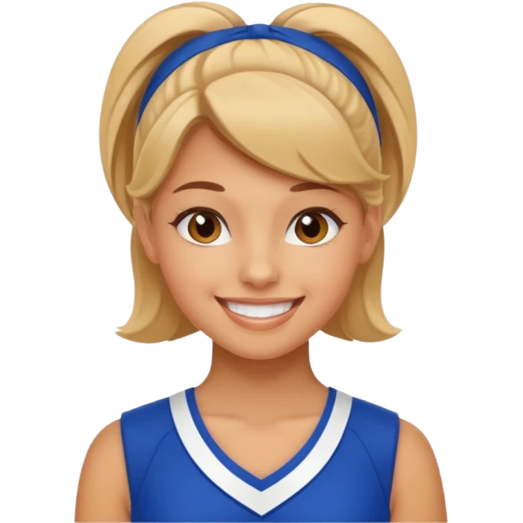 cheerleader emoji