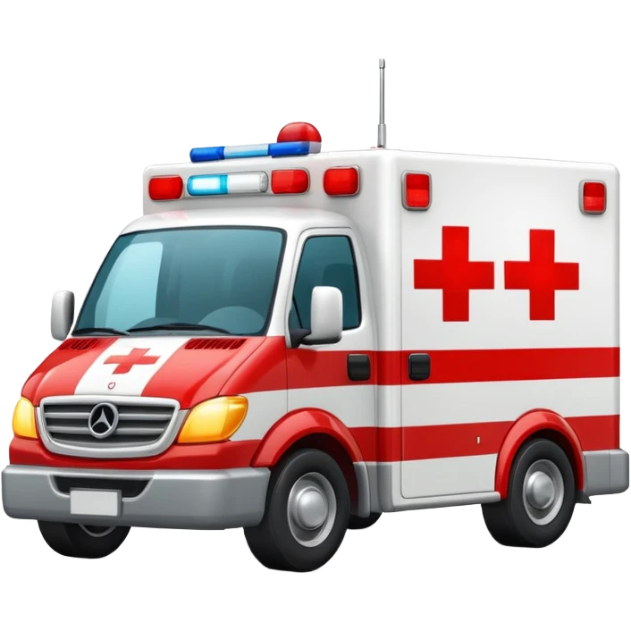 AMBULANCE  siren  emoji