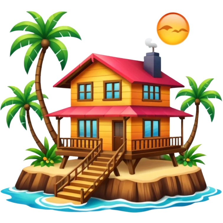 House in Hawaii emoji