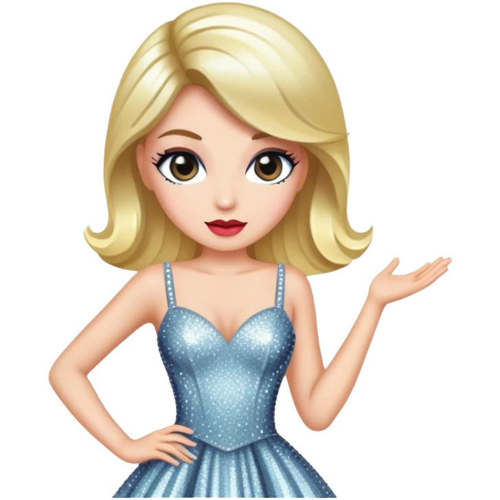 Sassy popstar emoji