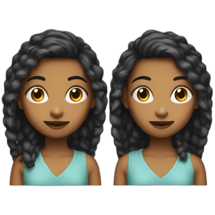 1 girl emoji