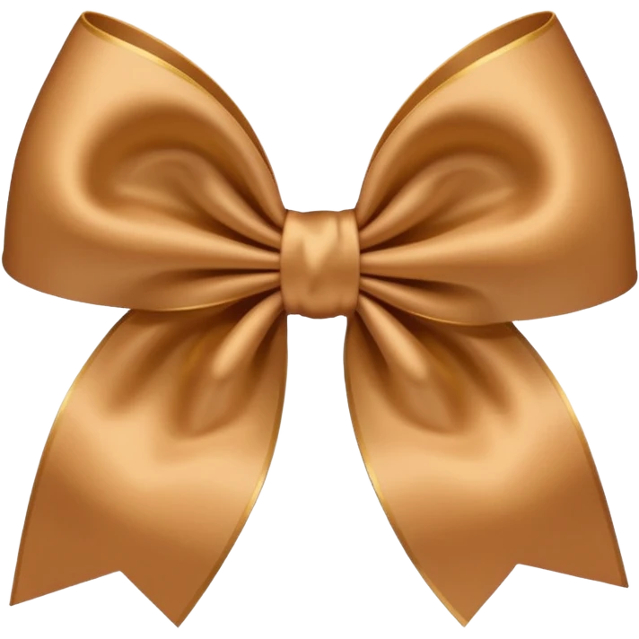 Light Brown bow  emoji