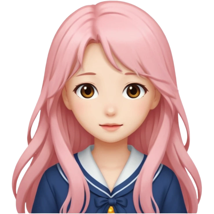 shoujo cute anime romance girl  emoji