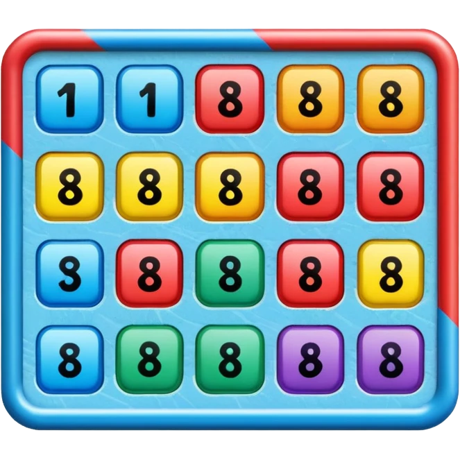 Lottery scratch ticket emoji