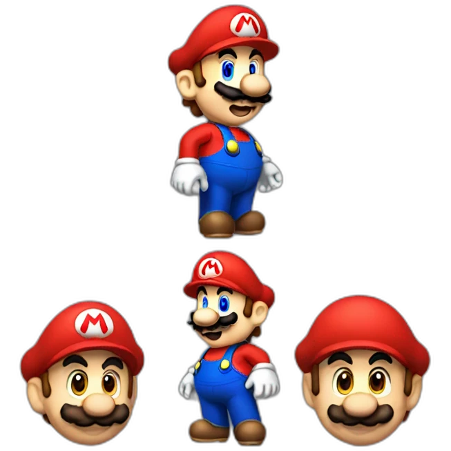 Gay mario emoji