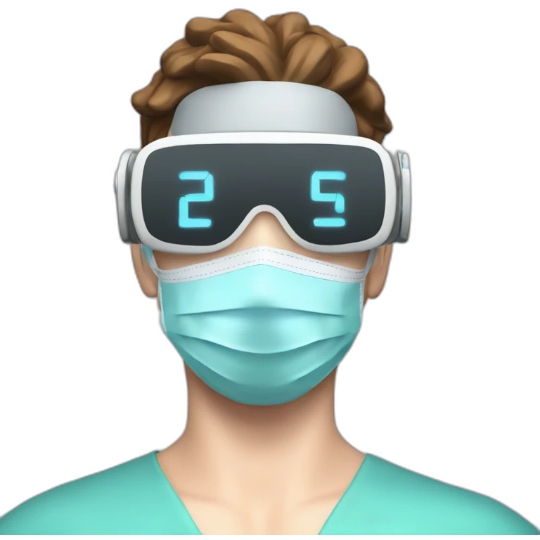 Surgeon-with-virtual-reality-display emoji