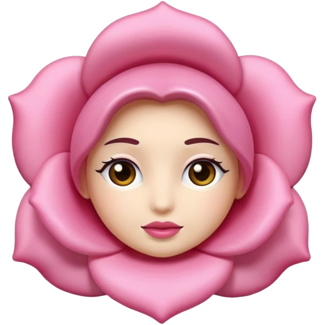 Rosa de porcelana  emoji