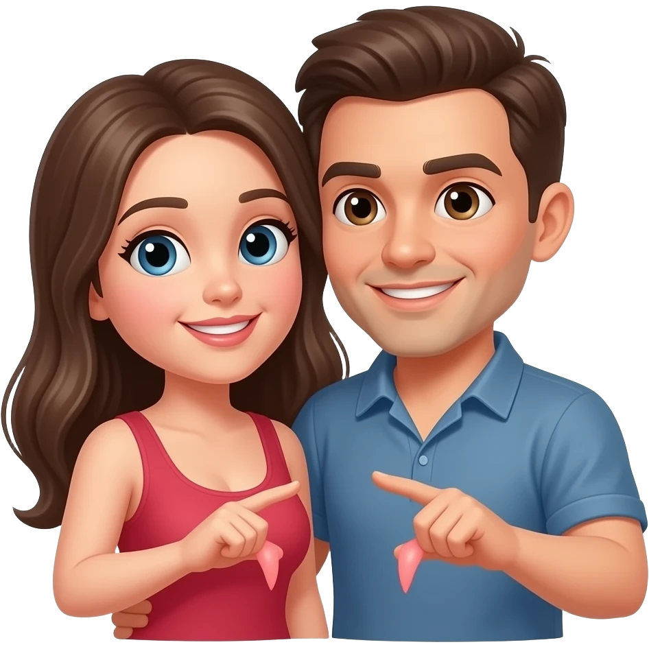 Couple in 69 sex position emoji