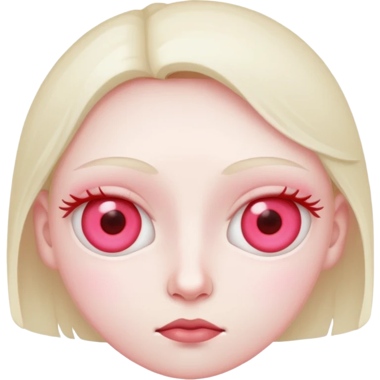 pink eye roll emoji