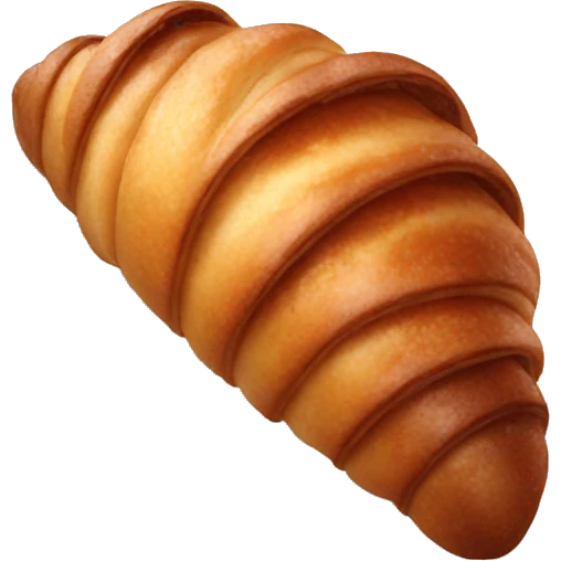 Chocolate croissant  emoji