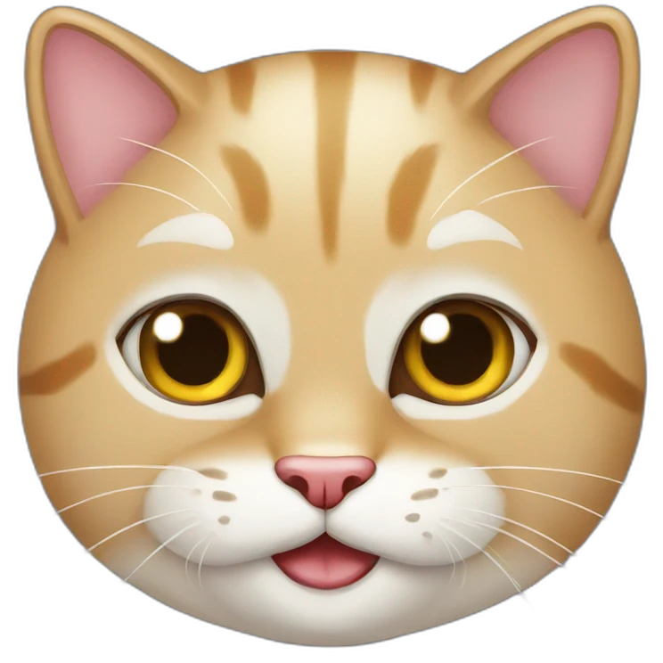 Funny cat  emoji