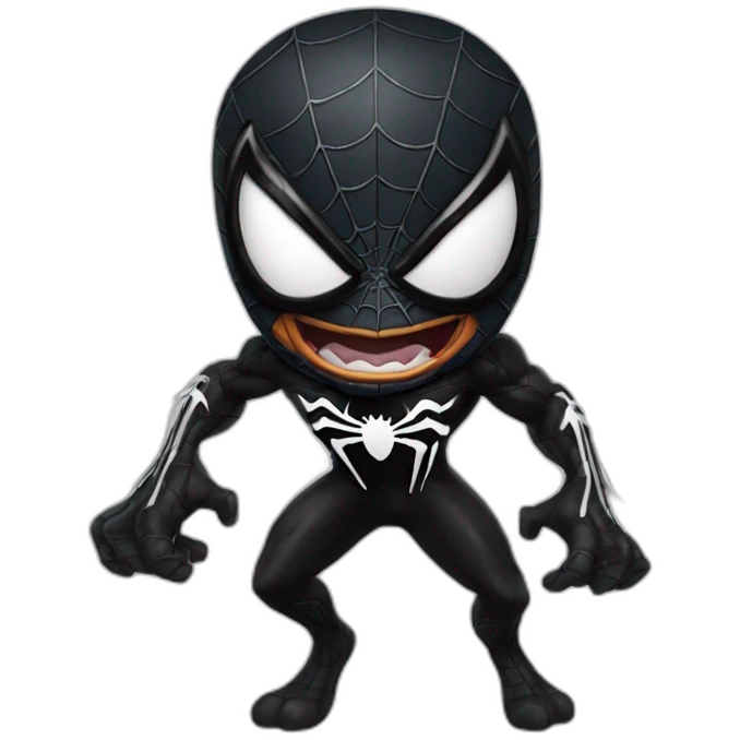 venom spiderman emoji