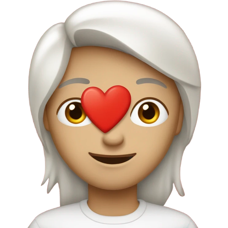 A heart with a white S inside emoji