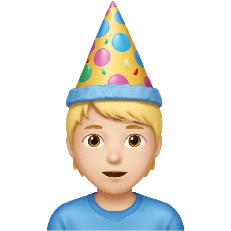 Emoji  (précisément celui-ci😅i)emoji goutte de sueur😅qui fête anniversaire  emoji