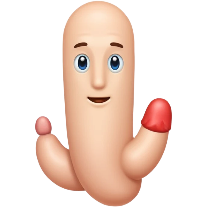 a male penis emoji