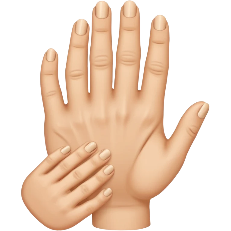 A hand with the ring finger folded inwards emoji