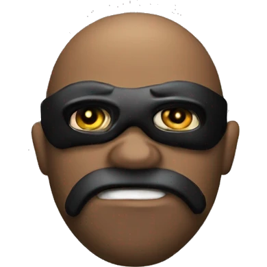 The well known robber emoji emoji