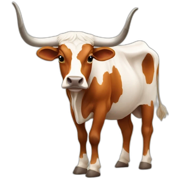 texas longhorn cow emoji