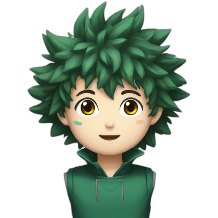 Izuku en femme emoji