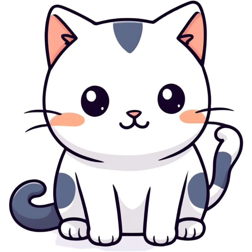 Cute cat emoji