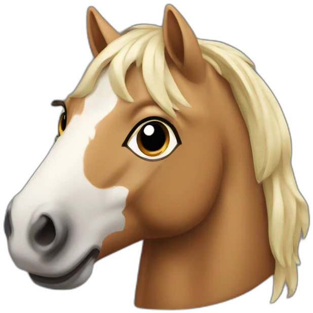 Cheval pie emoji