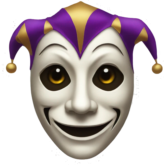 mask jester emoji