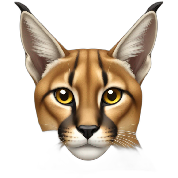 Caracal cat emoji